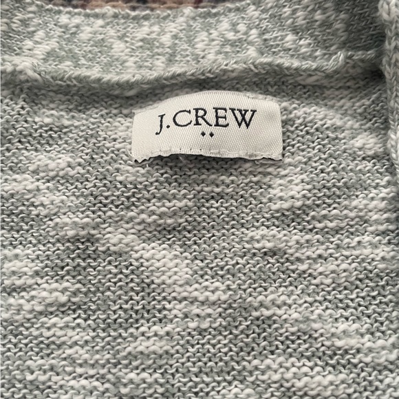 J.Crew seafoam green boyfriend cardigan - Picture 3 of 5